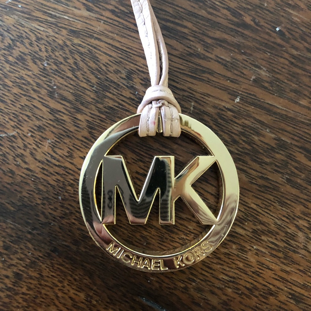 Michael Kors gold keychain/purse accessory